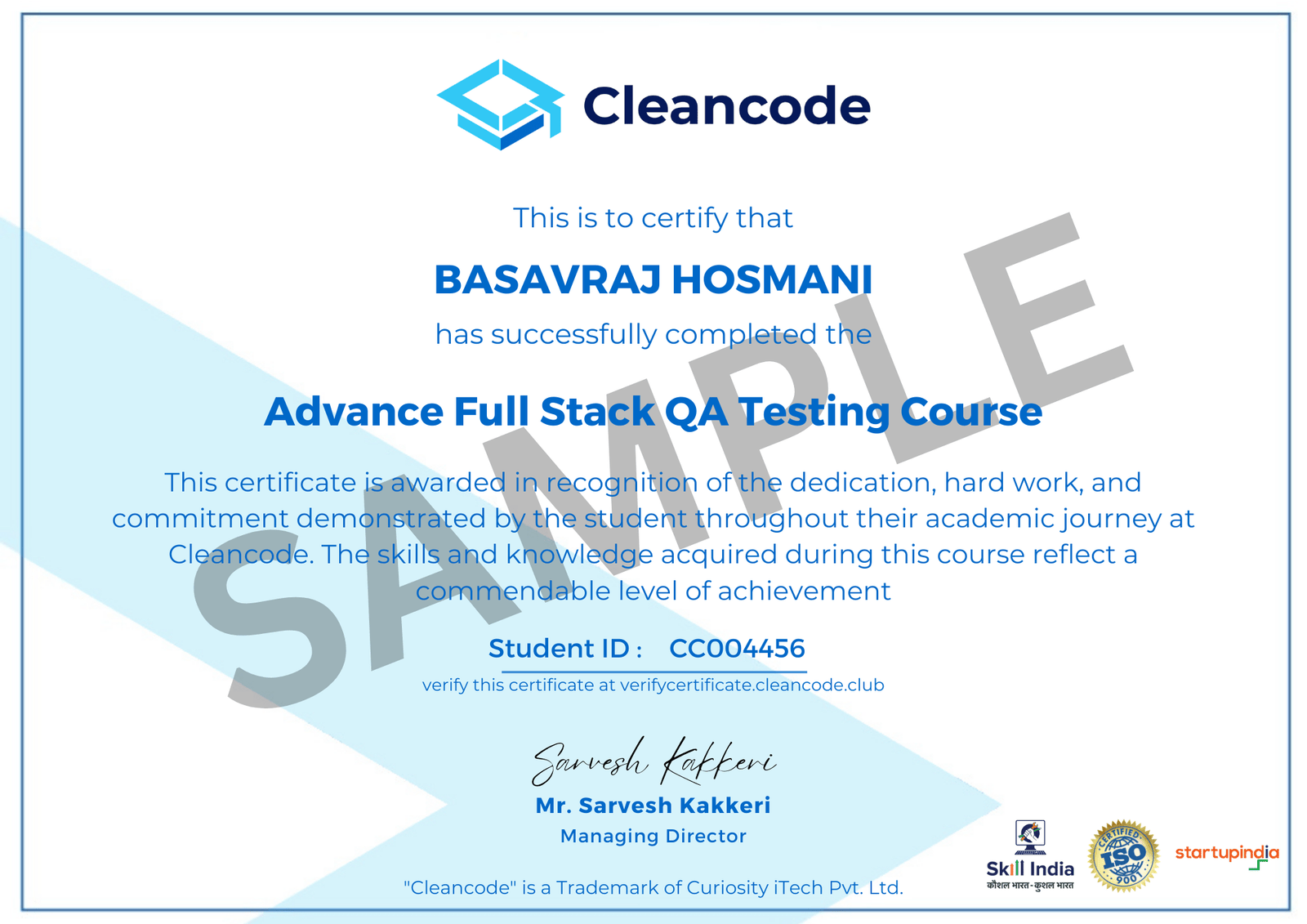 Advanced Full Stack QA Testing Program by Cleancode - Fees, Syllabus ...